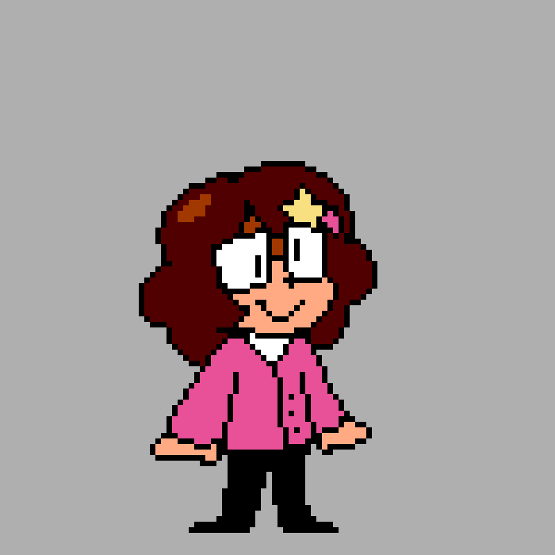 Chloe Pizza Tower Idle An idle animation of Chloe in the style of Pizza Tower